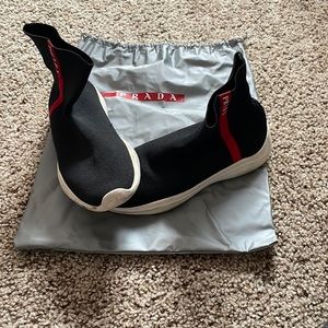 Prada Sock Tennis Shoes